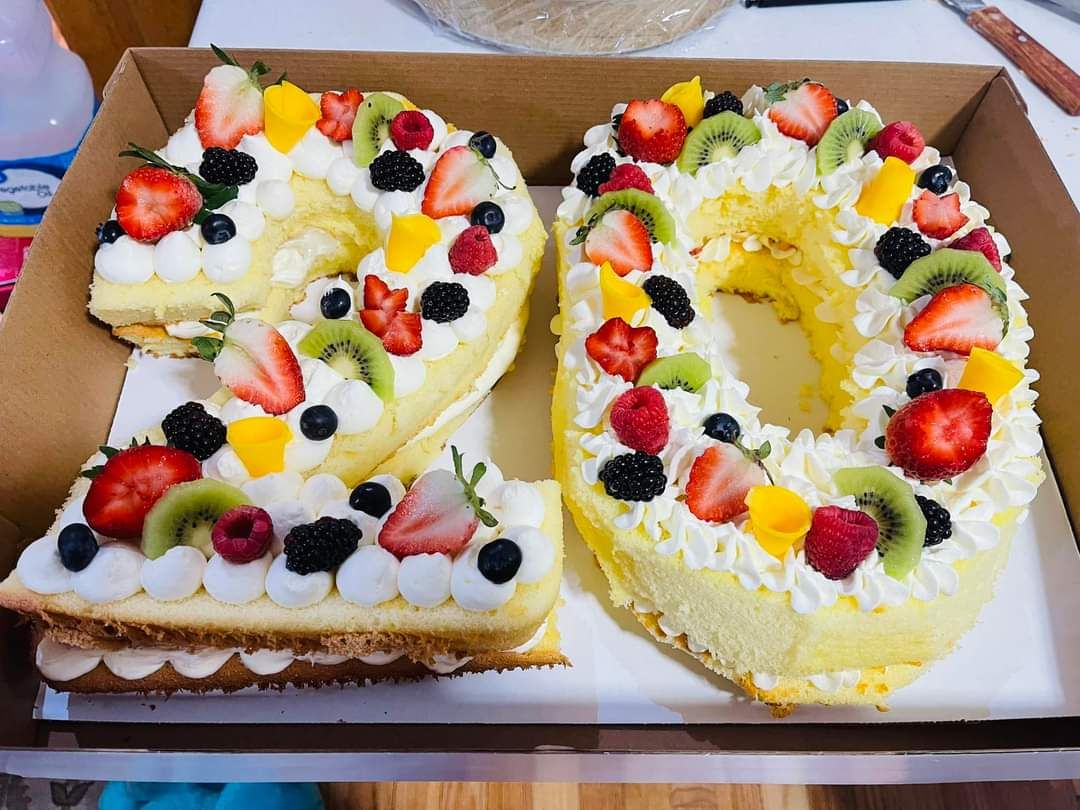 Number/letter cake (2 digits)