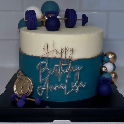 8”, 3-Layer Round Cake