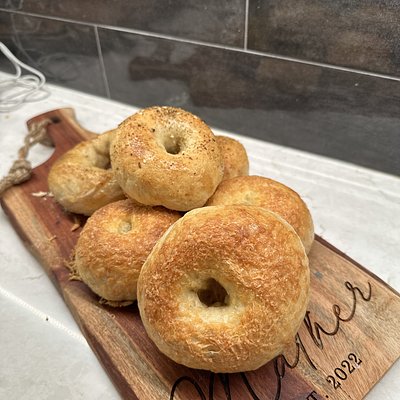 Sourdough Bagels 4ct ASIAGO