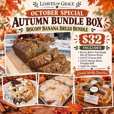  Autumn Bundle Box #1- Biscoff Banana Bread