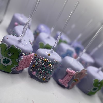 Custom Jumbo Marshmallow Pops 