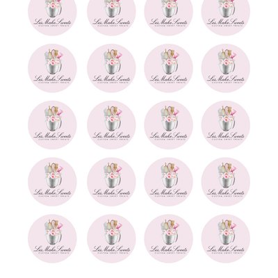 Print My Cakepop Images(1.5 Inch)- Icing sheet