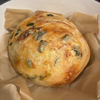 Cheddar Jalapeño Loaf