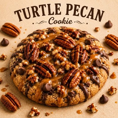 Turtle Pecan Cookie