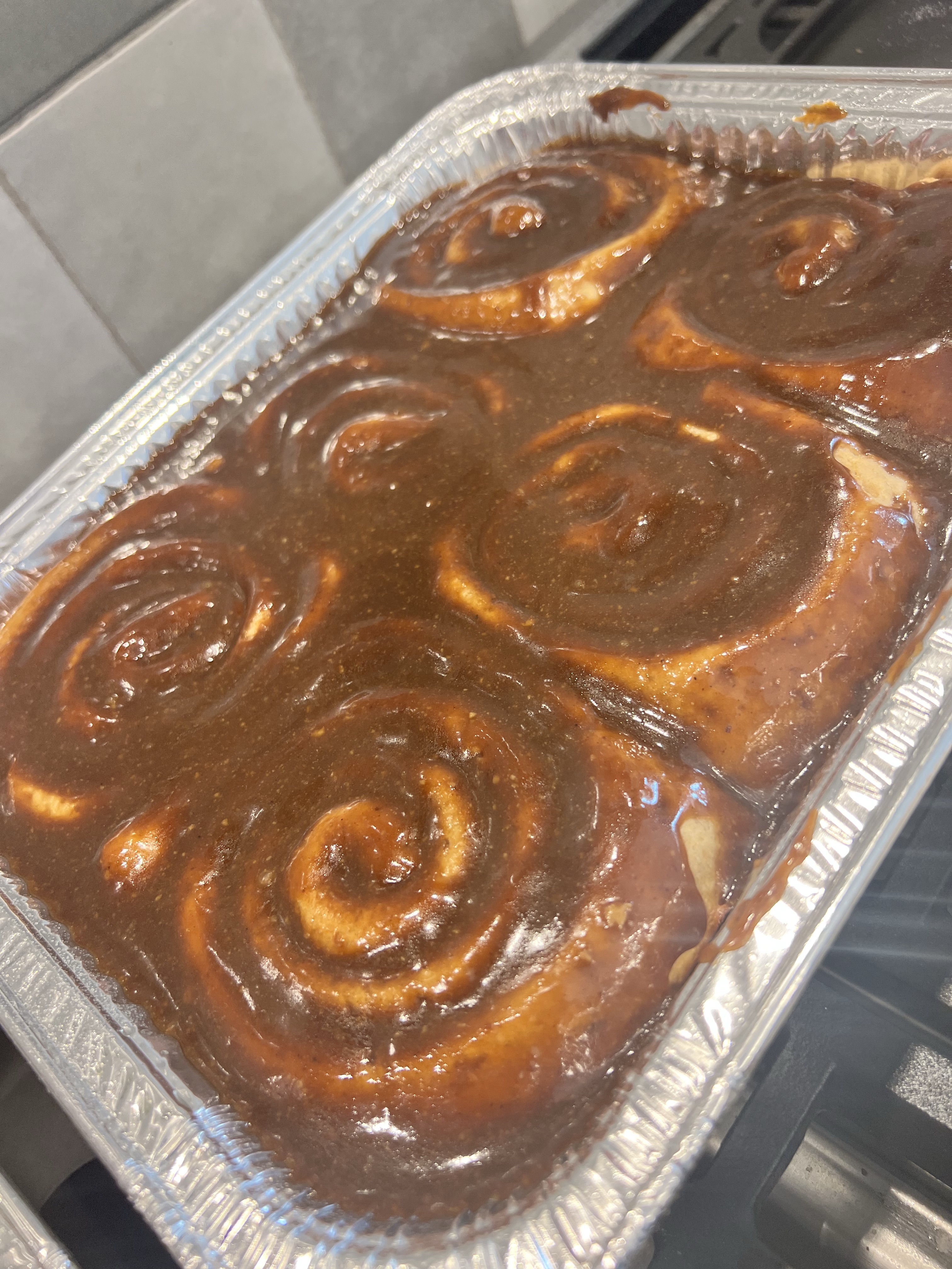 FMF Pan Of Cinnamon Rolls *coconut Sugar