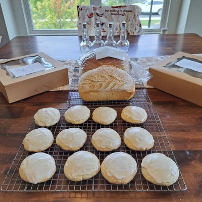 Lemon Zest Sugar Cookies 