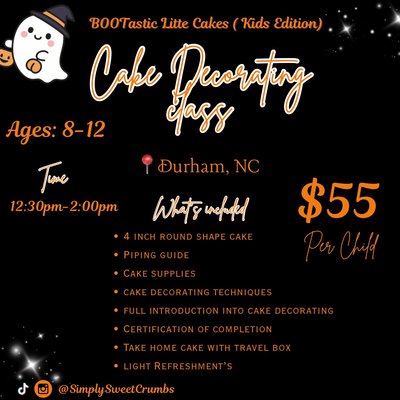 ( BOOTASTIC LITTE CAKES) 🎃👻10/31/26