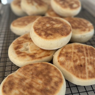 Sourdough English Muffins (dozen)