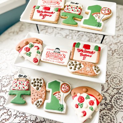 Deluxe Custom Royal Icing Sugar Cookies (1 Dozen) 