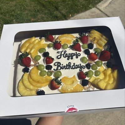 Sugar Free Cake w/whipped Frosting 