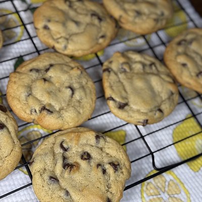 Sourdough Chocolate Chip Cookies 