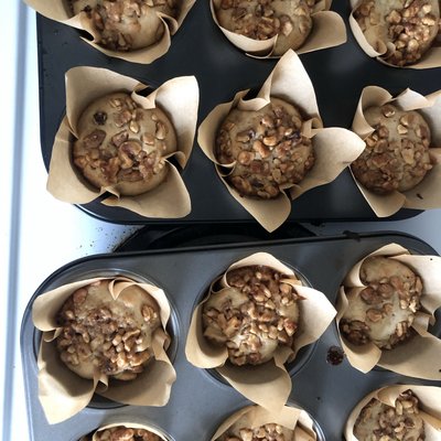 banana nut muffins 