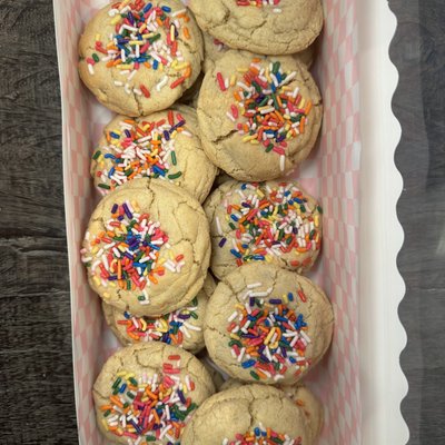 GF Sprinkle Cookies 