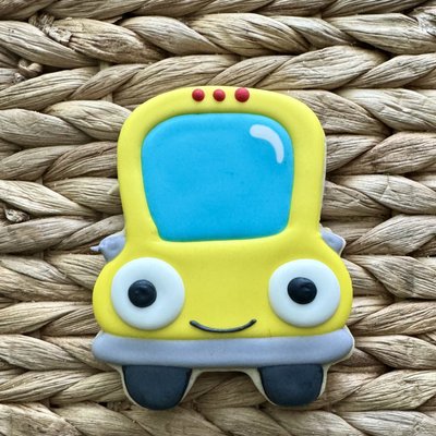 School Bus Cookie