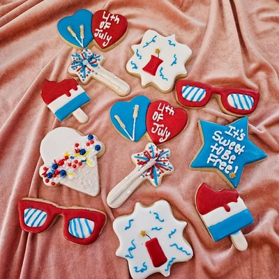 Fourth Of July Decorated Cookies (12)