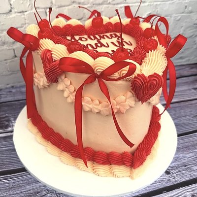 Hearts Cakes