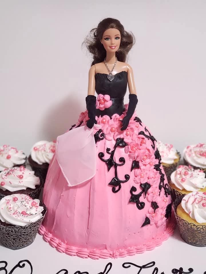 Barbie Doll Cakes