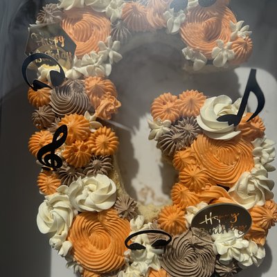 Letter / number cakes 