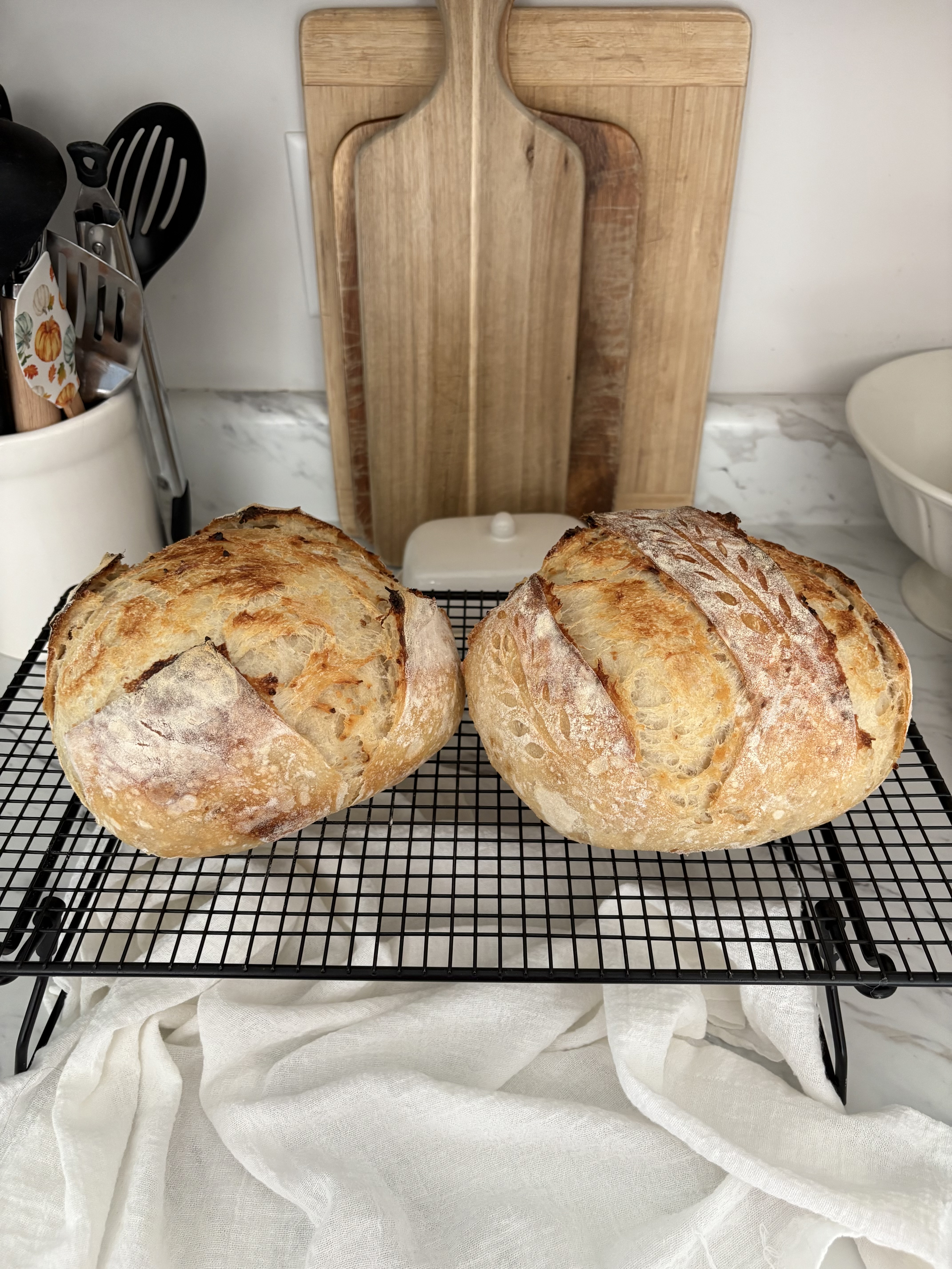 Garlic Sourdough Loaf 