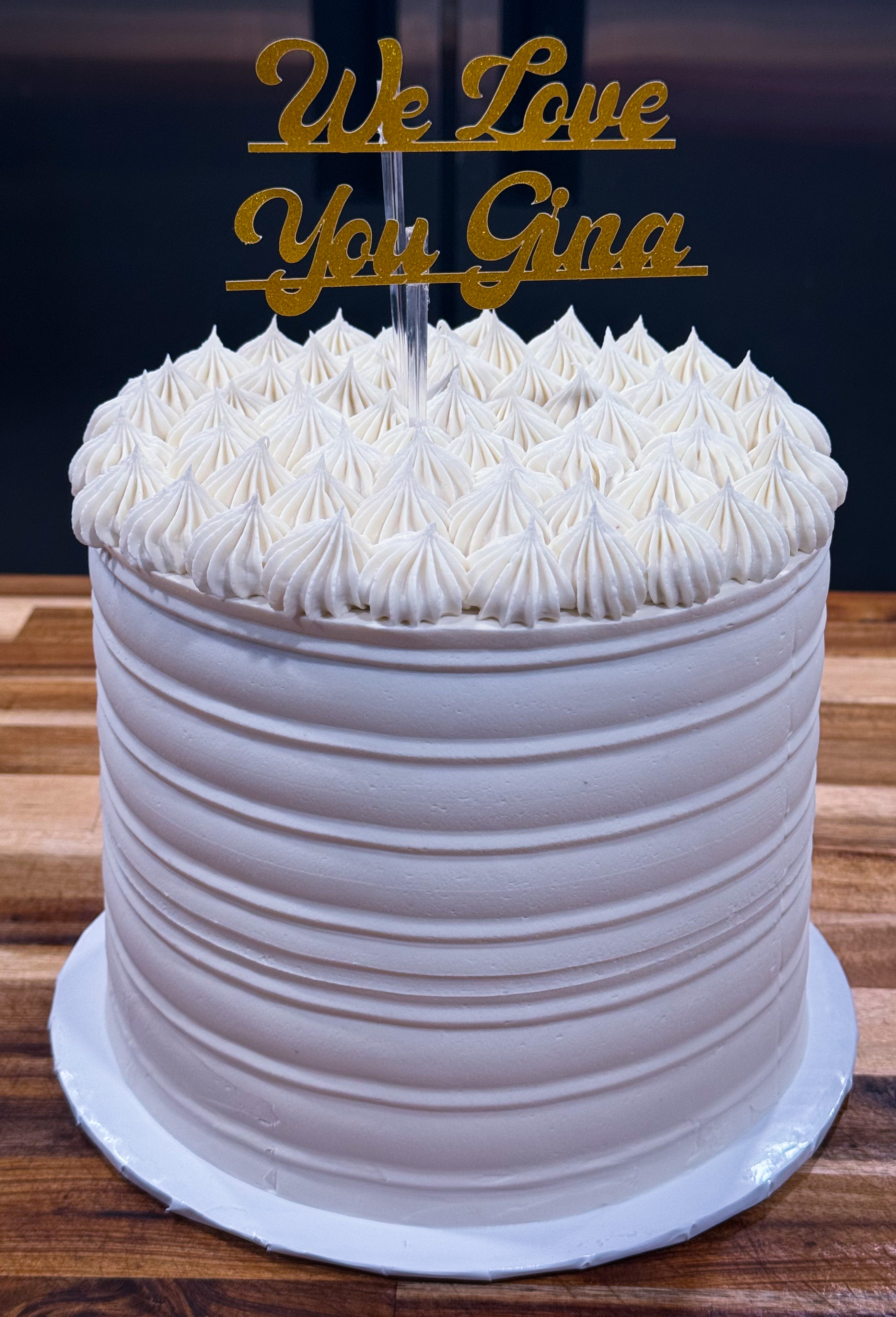 Italian Cream Cake 8 Inch