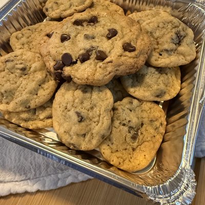 Dozen Traditional Chocolate Chip Cookies 