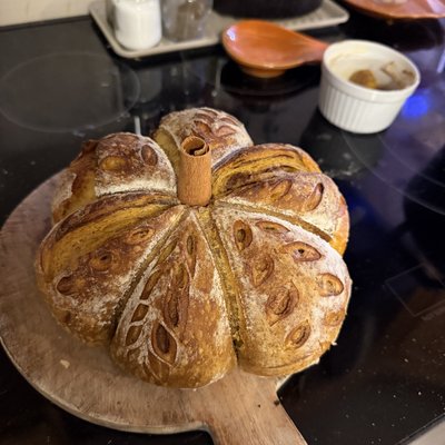Pumpkin Sourdough Bread