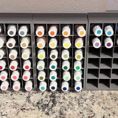 Food Coloring Organizer (3d Print)