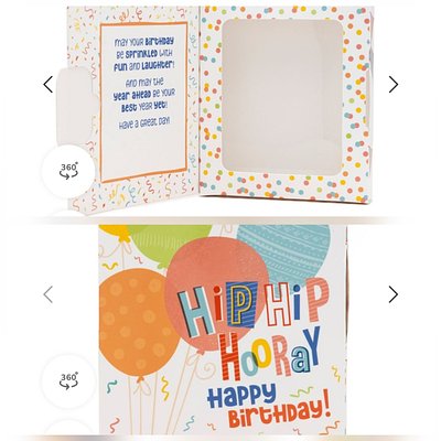 Birthday Cookie Card