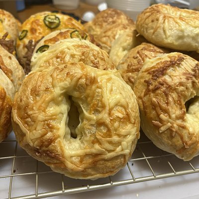 Asiago Bagel