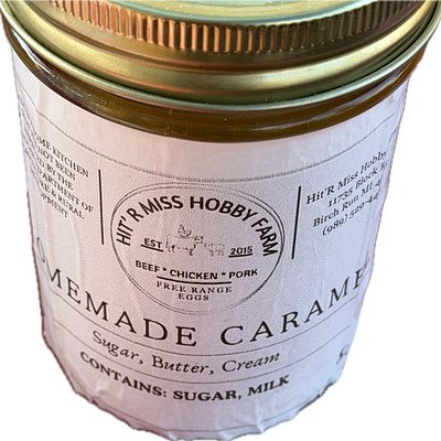 Homemade Caramel Sauce (8oz)