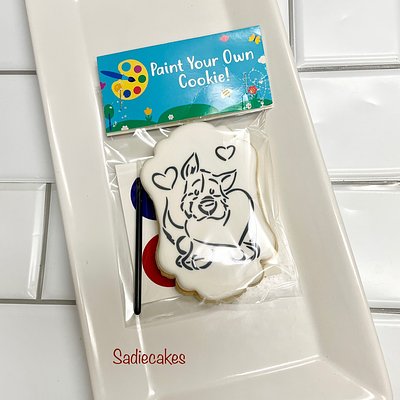 PYO Single Sugar Cookie - Puppy Love