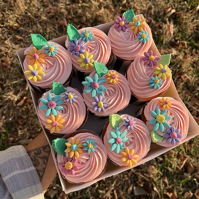 Vegan GF custom cupcakes