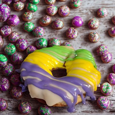 Single King Cake Cookie 