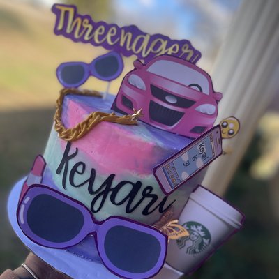 8” Custom Cake