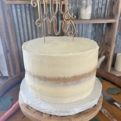 8 in. 3 Layer Cake