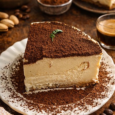 Slice of Tiramisu inspired 