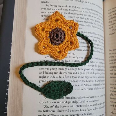 Flower Bookmark 