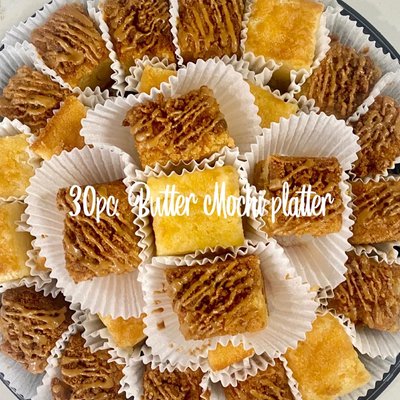 30pc Platter Butter Mochi