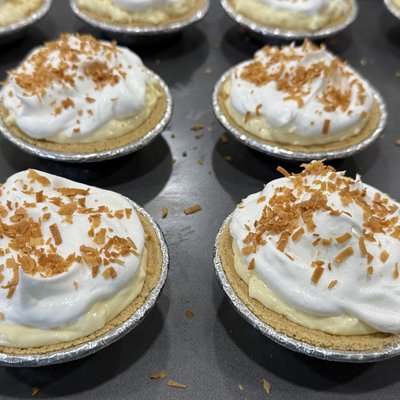 Mini Coconut Cream Pie