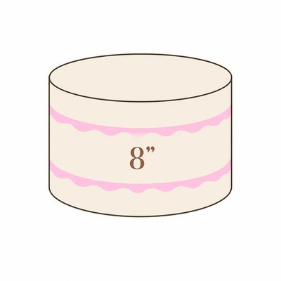 8” Cake