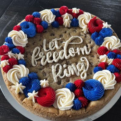 Chocolate Chip Cookie Cake- Round 