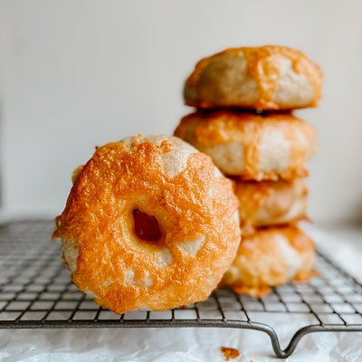 Cheddar Sourdough Bagels - Pack Of 4