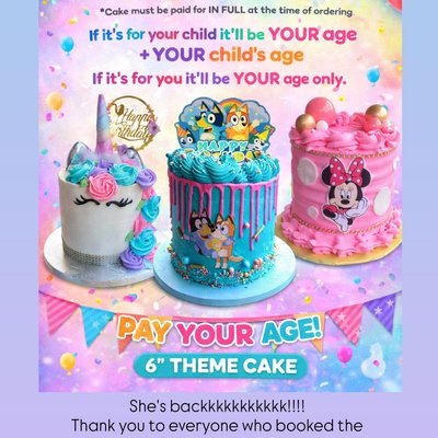 Pay your age 