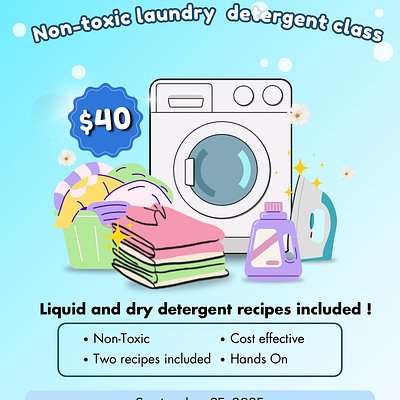 DIY Laundry Detergent Class- 09/04/25