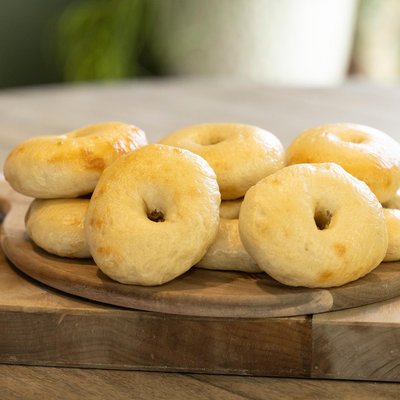 6 - Plain Bagel 