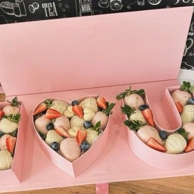 I Love You Strawberry Boxes 