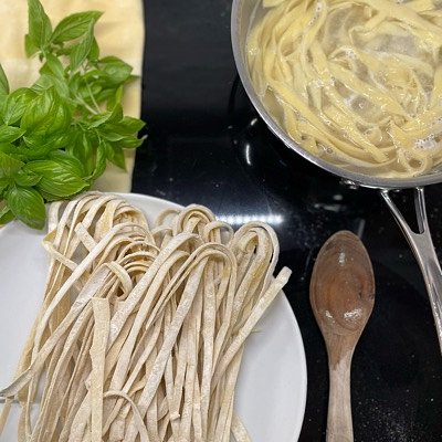 Sourdough Rustic Fettuccine or Pappardelle Pasta