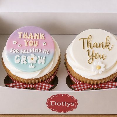 Teacher Cupcake- Helping Me Grow 