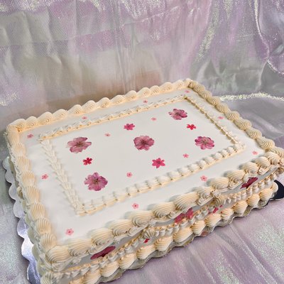 Half Sheet Cake