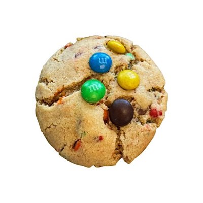 M&Ms Chocolate Chip Cookie